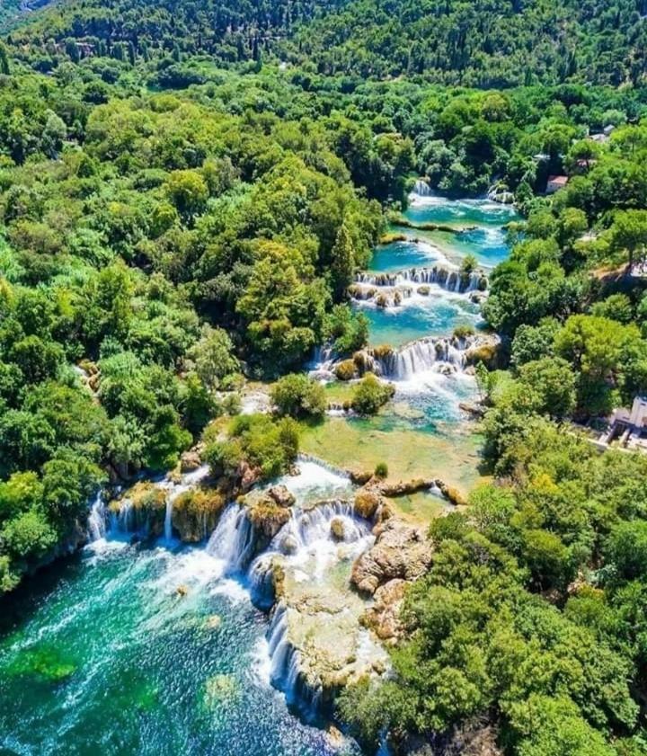 Krka Fairytale Little Castle Hotel Skradin Exterior foto