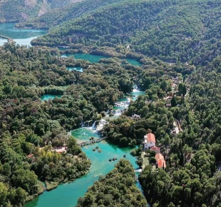 Krka Fairytale Little Castle Hotel Skradin Exterior foto